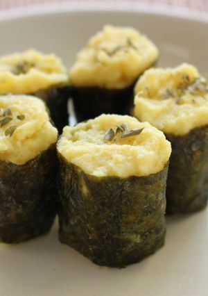 カレー味ポテトサラダの海苔巻き-レシピのメイン写真