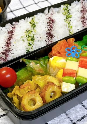 お弁当☆竹輪とキャベツのカレー炒め-レシピのメイン写真