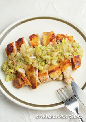ご飯が進む！ネギ塩まみれのチキンソテー-レシピのメイン写真