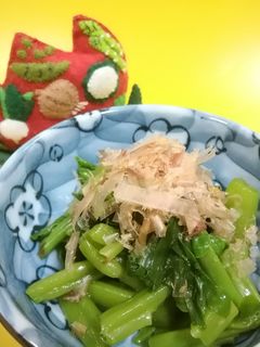 つるむらさきのお浸し-レシピのメイン写真