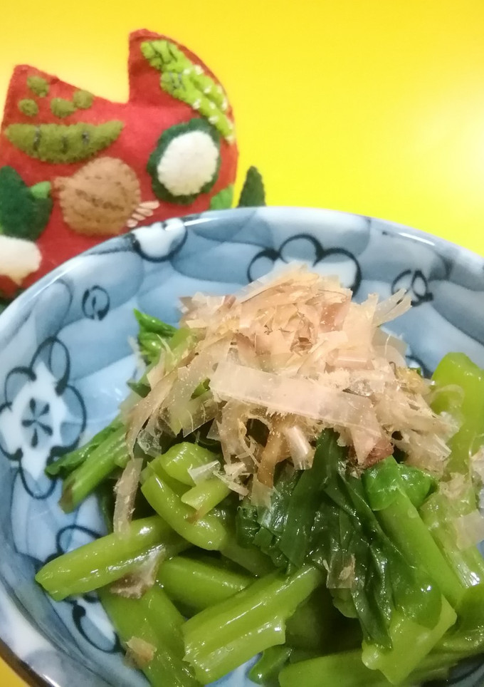 つるむらさきのお浸し-レシピのメイン写真