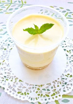 ゆずの濃厚チーズケーキ-レシピのメイン写真