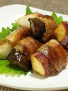 いろいろ野菜の豚肉巻き-レシピのメイン写真