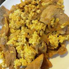 รูปของ 豚肩ロースとすき焼きのタレで甘煮　子ども