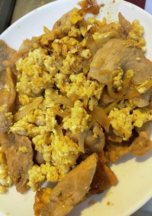 豚肩ロースとすき焼きのタレで甘煮　子ども-レシピのメイン写真