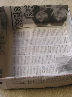 カステラの新聞型の作り方とカステラレシピ-レシピのメイン写真