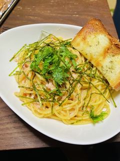 和風明太子クリームパスタ-レシピのメイン写真