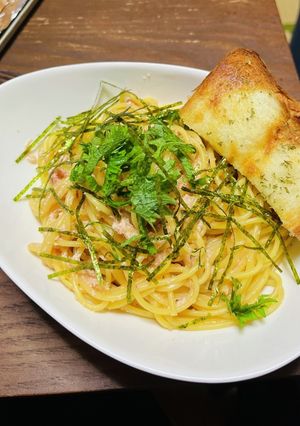 和風明太子クリームパスタ-レシピのメイン写真