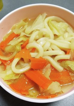 胃にやさしい♡味噌煮込みうどん-レシピのメイン写真