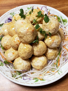 レンジで簡単鶏だんご♪-レシピのメイン写真