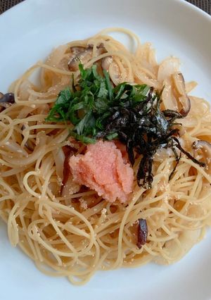 たらこスパゲティ-レシピのメイン写真