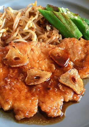 甘酸っぱいソースが美味しいとんてき-レシピのメイン写真