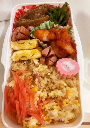 チャーハン弁当①-レシピのメイン写真