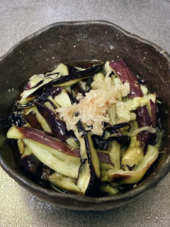 分量簡単♪レンチンでナスの煮浸し(風)-レシピのメイン写真