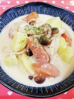 じゃが芋としめじのクリーム煮-レシピのメイン写真