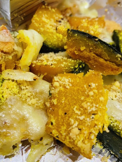 かぼちゃの煮物リメイク チーズ焼き-レシピのメイン写真
