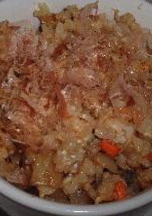 梅とオクラの炒飯-レシピのメイン写真