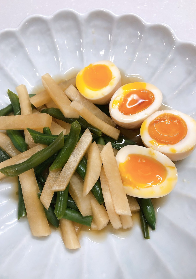 味玉としゃっきり大根の煮浸し-レシピのメイン写真
