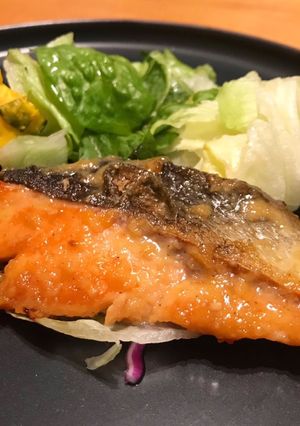 お弁当にも！鮭の味噌ごまマヨ焼き-レシピのメイン写真