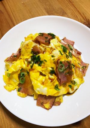 港式チャーシュー卵ご飯（滑蛋叉燒飯）-レシピのメイン写真