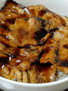 バーナーで豚丼-レシピのメイン写真