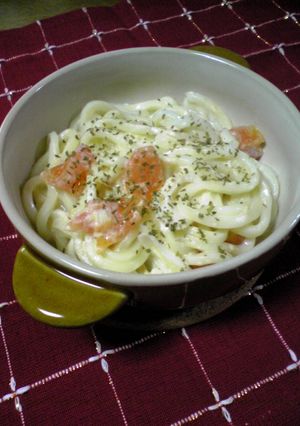 風邪ひきさんへど～ぞ❤うどん・くりーむ煮-レシピのメイン写真