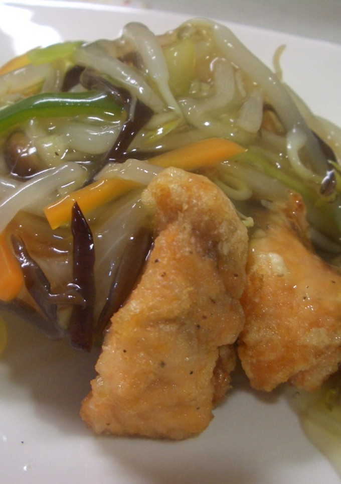 鮭の中華風野菜あんかけ-レシピのメイン写真