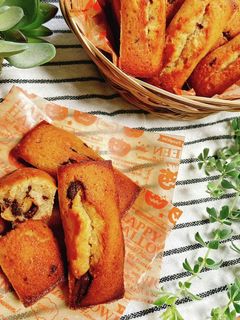 卵白消費に◎チョコオレンジフィナンシェ♫-レシピのメイン写真