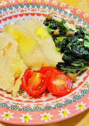 簡単つけあわせ♪ほうれん草しめじのソテー-レシピのメイン写真