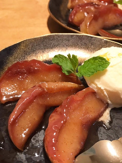 レンチンで簡単☆りんごの赤ワイン煮-レシピのメイン写真