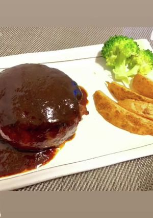 ソースなしでも美味い試行錯誤ハンバーグ-レシピのメイン写真