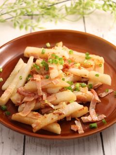 簡単!長いものバター醤油炒め-レシピのメイン写真