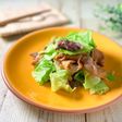 牛肉と薄揚げとキャベツの甘辛炒め