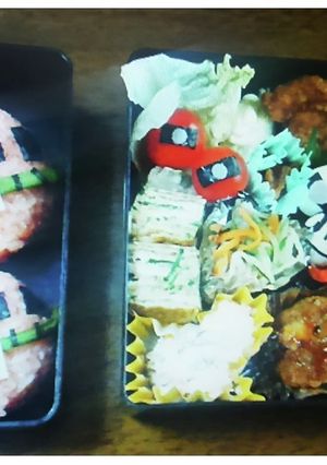 ザク キャラ弁に!-レシピのメイン写真