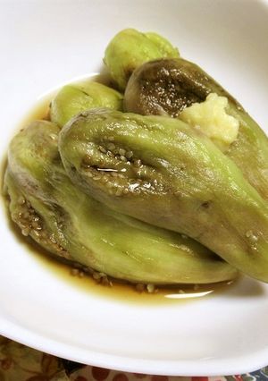 茄子の大量消費、うどんスープで簡単簡単-レシピのメイン写真