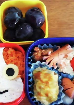 ジバニャン キャラ弁-レシピのメイン写真
