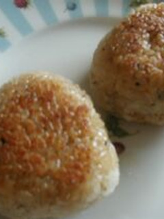 ふりかけ焼きおにぎり-レシピのメイン写真