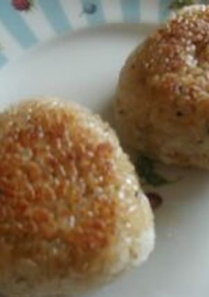 ふりかけ焼きおにぎり-レシピのメイン写真