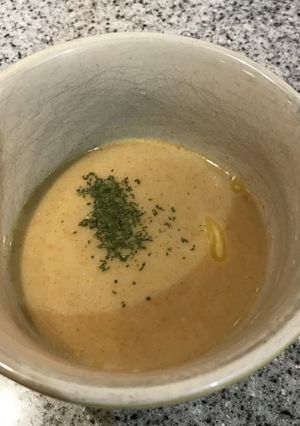 カレー味のカップスープ(ラコールコーン)-レシピのメイン写真