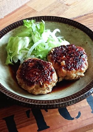 旨っっ★きのこがたっぷり入ったハンバーグ-レシピのメイン写真
