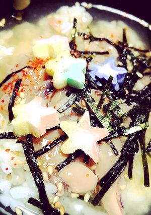 塩辛の出汁茶漬け《ヘルシーバージョン》-レシピのメイン写真