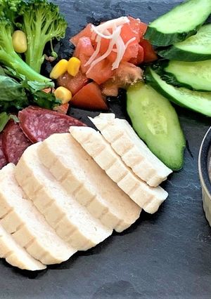 豆腐とくるみの華のディップソース-レシピのメイン写真