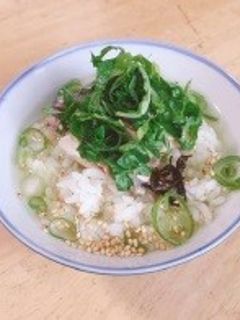 サバ缶の簡単冷やし茶漬け-レシピのメイン写真
