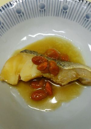 漢方医お勧め薬膳！枸杞炖鱈魚-レシピのメイン写真