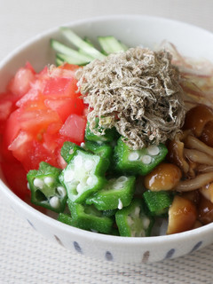 とろろ冷やしご飯-レシピのメイン写真