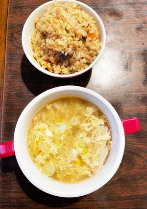 えのきとコーンの醤油出汁かき玉汁-レシピのメイン写真