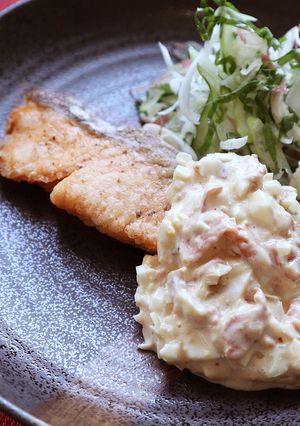 梅タルタルの鮭南蛮-レシピのメイン写真