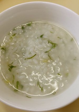 漢方医お勧め薬膳！大葉粥・おかゆ-レシピのメイン写真
