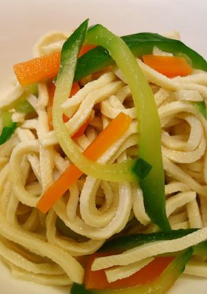 漢方医お勧め薬膳！涼拌干絲-レシピのメイン写真