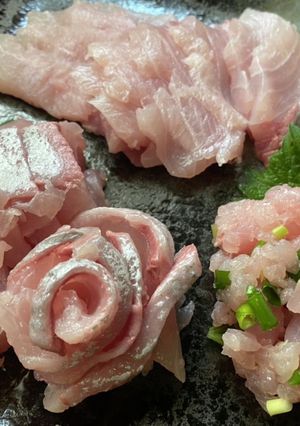銭洲カンパチお刺身-レシピのメイン写真
